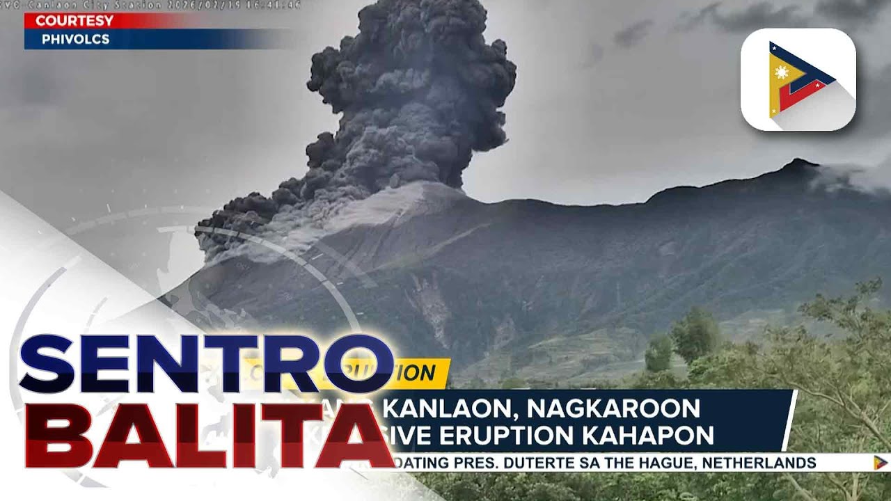 Bulkang #Kanlaon, nagkaroon ng explosive eruption kahapon; mga LGU, patuloy na nakaalerto
