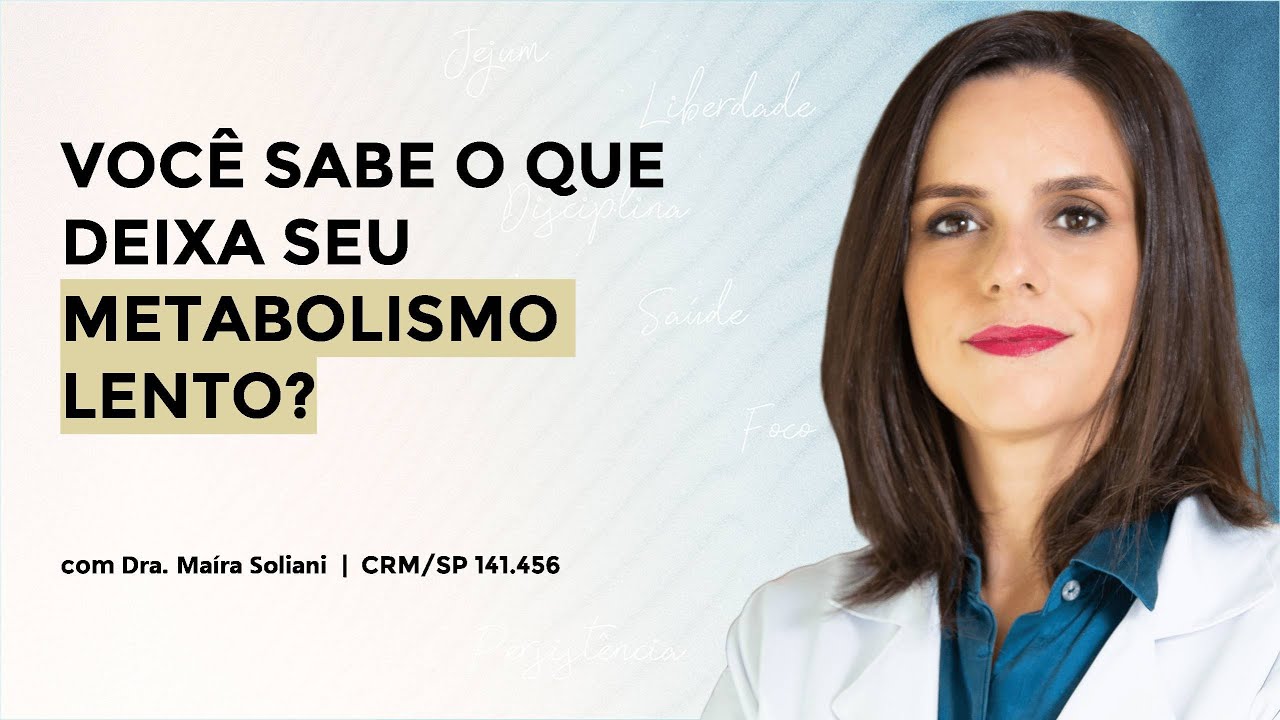 Você sabe o que deixa seu metabolismo lento?
