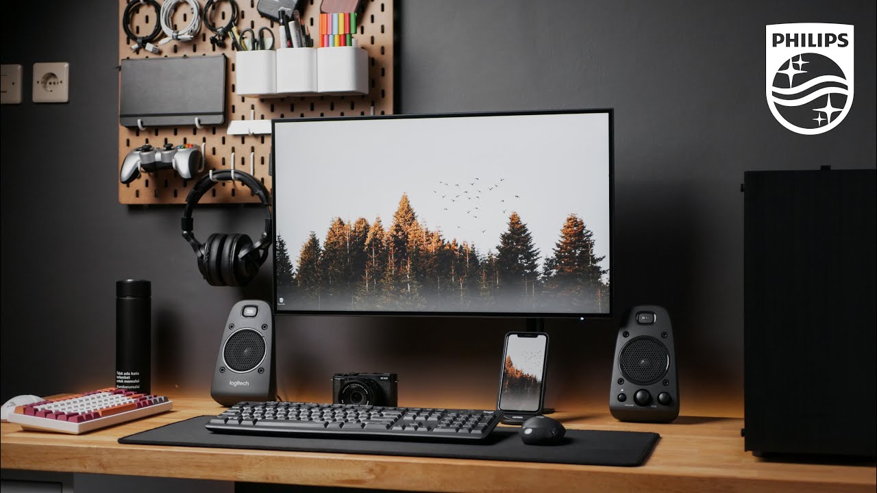 The Ultimate Desk Setup Indonesia, feat Monitor Philips 275E2FE!!