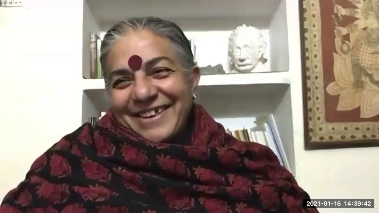 Vandana Shiva - Activism & Self-Care: How to remain resilient while committing to a cause?