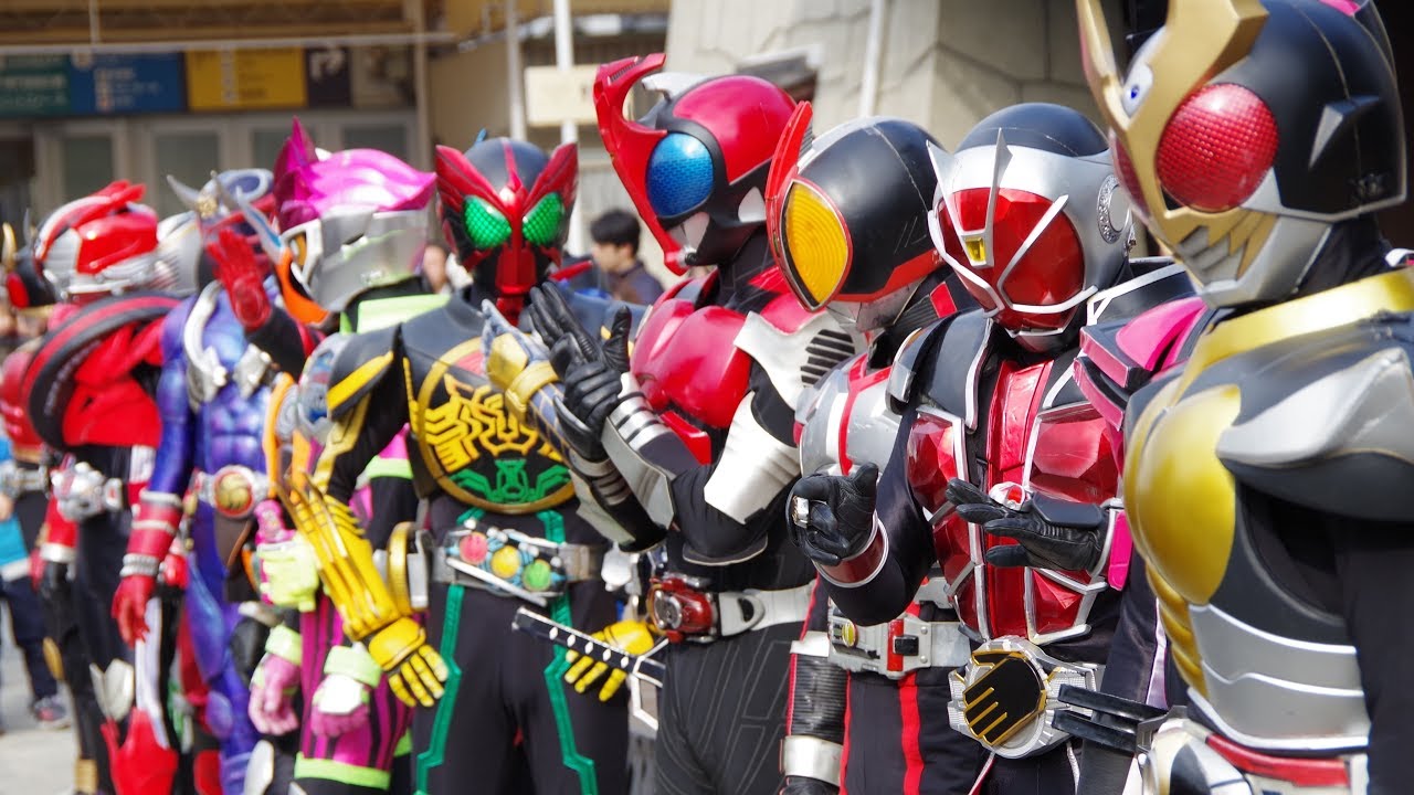 【仮面ライダー】平成仮面ライダー19人全員集合スペシャルイベント KAMEN RIDER　太秦映画村