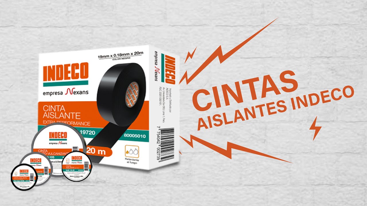INDECO - ¡CONOCE NUESTRAS CINTAS AISLANTES!
