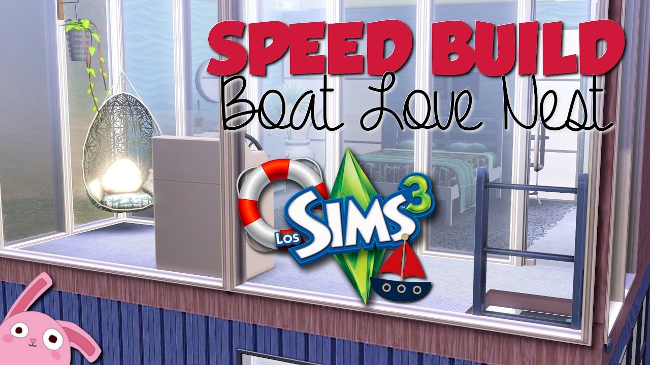 Speed Build | Boat Love Nest | Los Sims 3