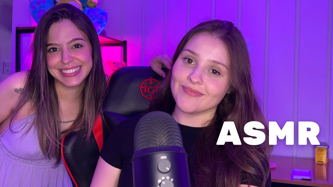 MINHA AMIGA FAZENDO ASMR PARA VOCÊ ✨❤️