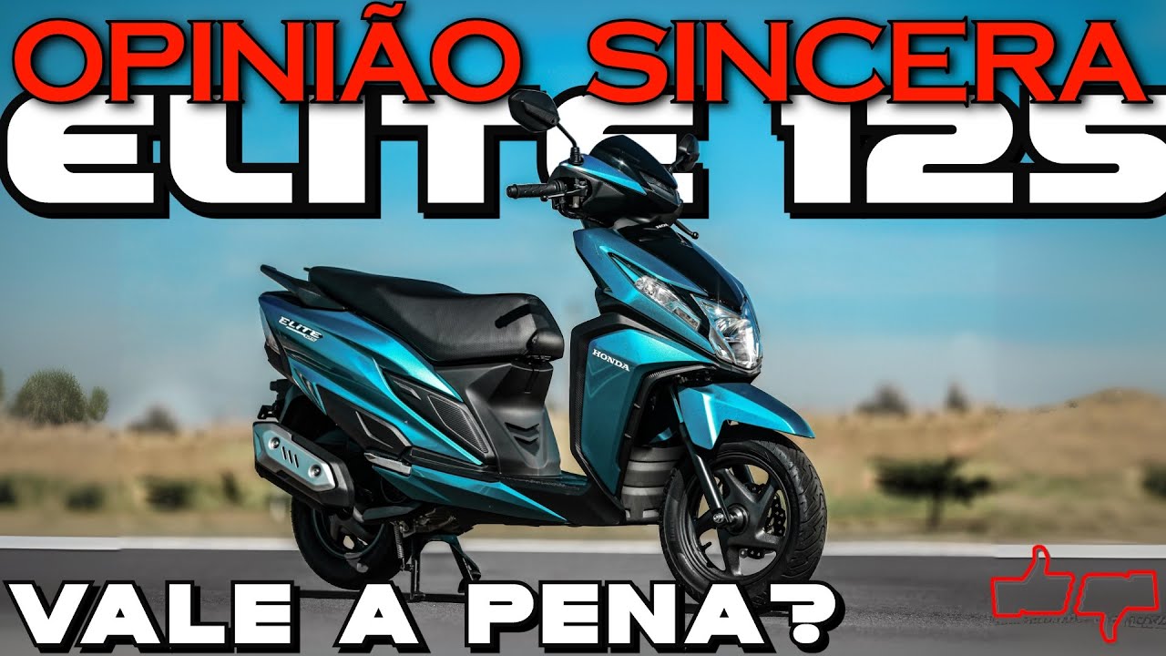 Nova HONDA Elite 125: Melhor SCOOTER do Brasil? PREÇO, consumo, desempenho, TESTE RIDE. VALE a PENA?