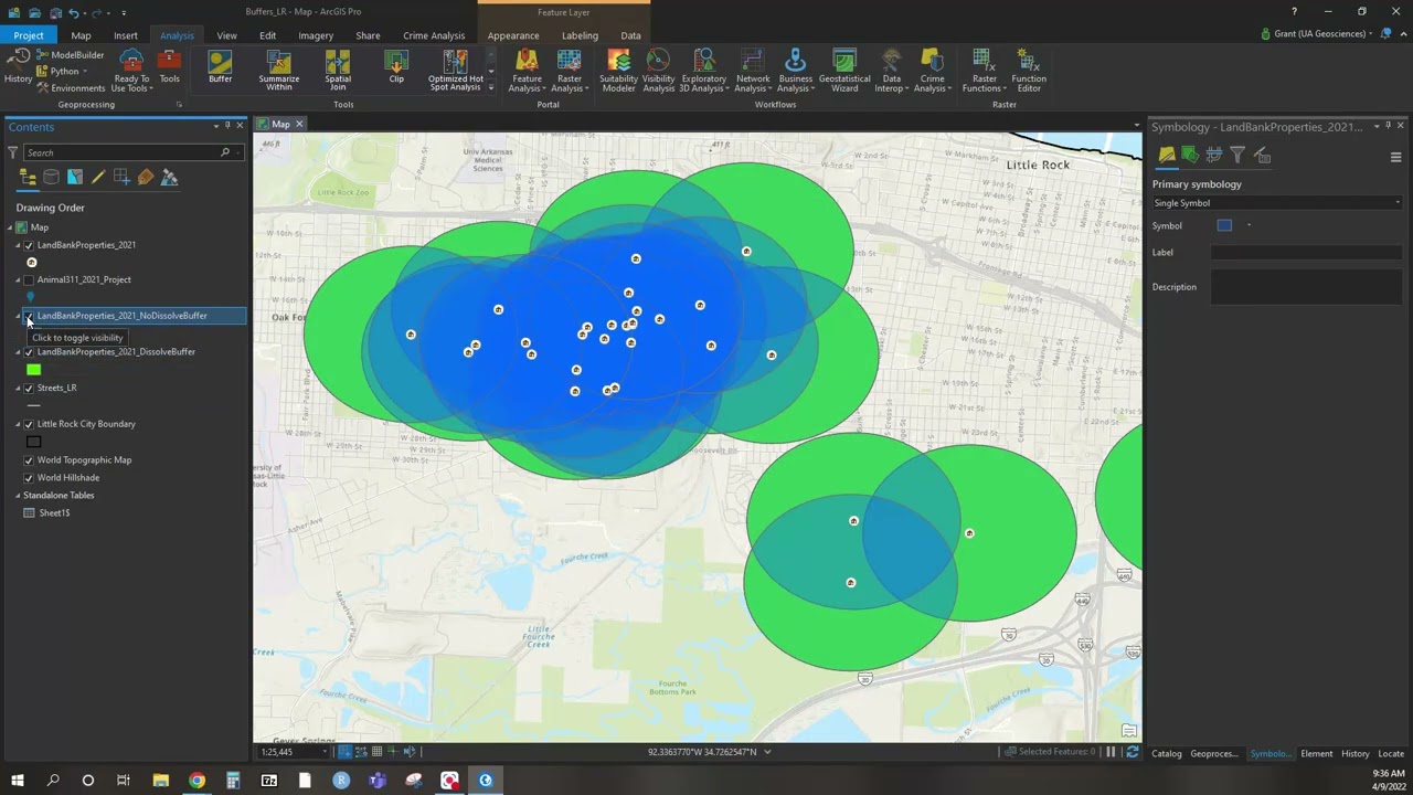 ArcGIS Pro Buffers and Multiple Ring Buffers