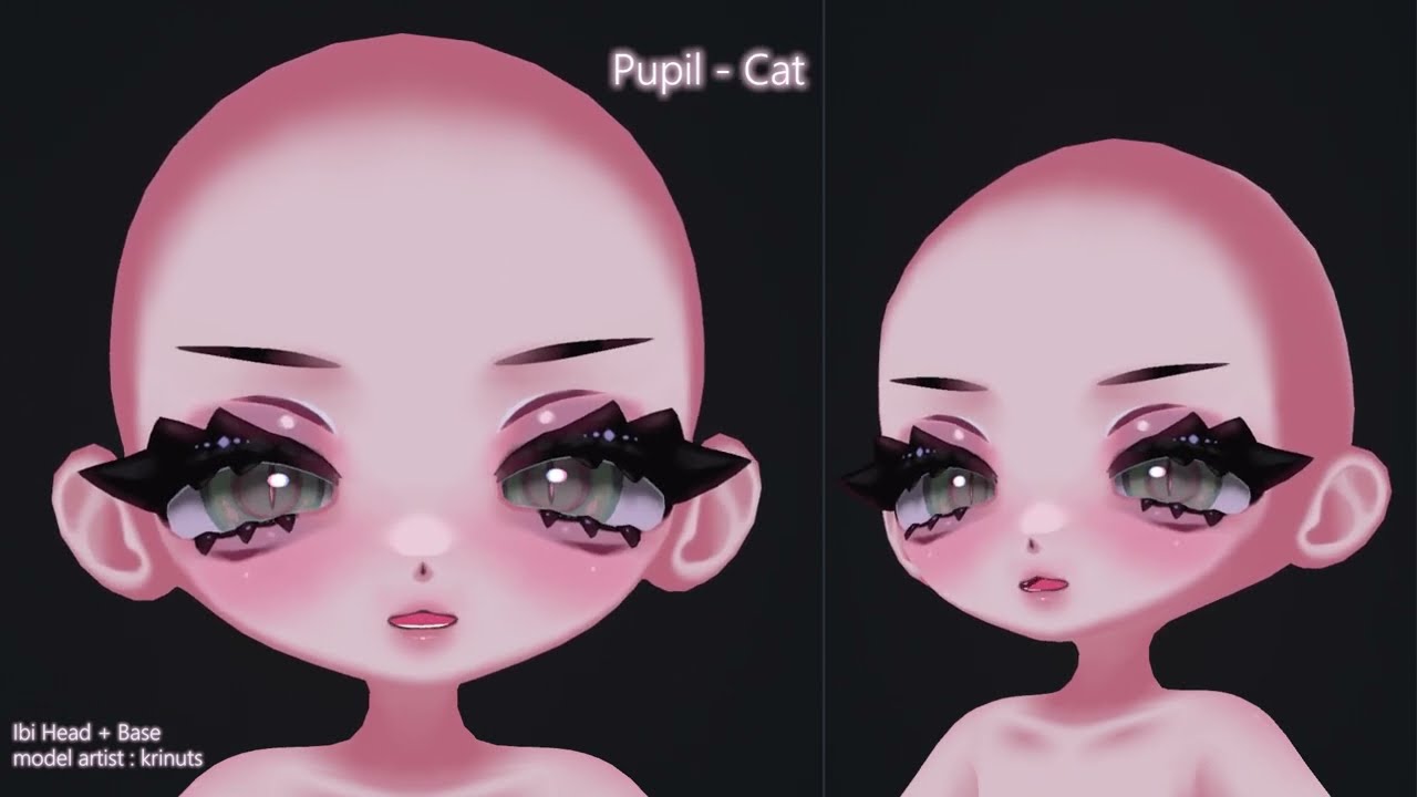 Ibi Head - Chibi Base 3D Showcase for VRChat