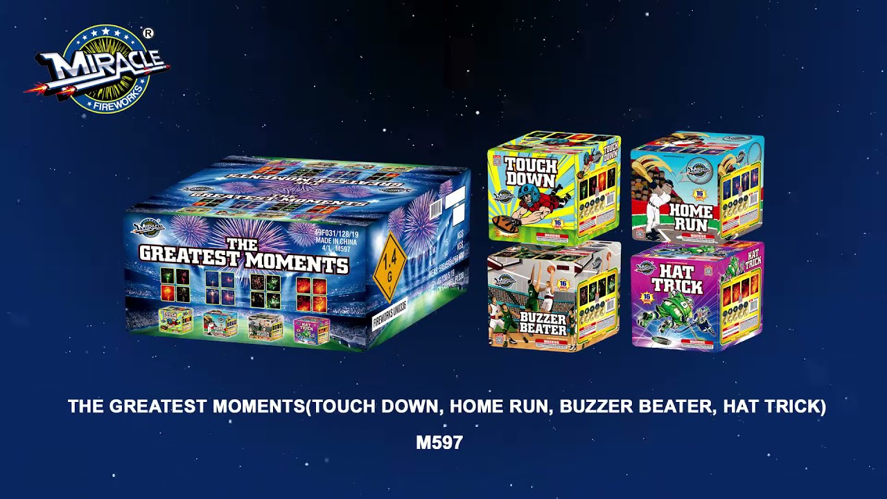 THE GREATEST MOMENTS - Miracle Fireworks
