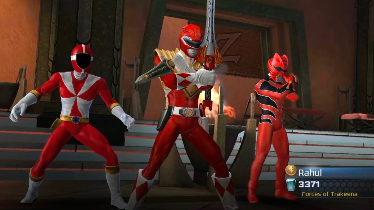 DragonShield Jason Red Ranger | Jason Red Ranger Mighty Morphin| Power Rangers Legacy Wars Gameplay 