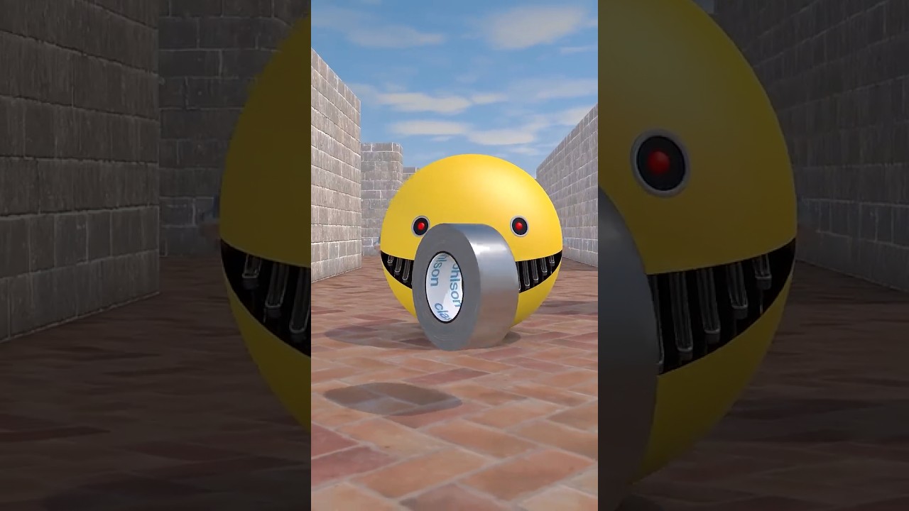 PACMAN 3D &ndash; Kinetic Interaction Loop