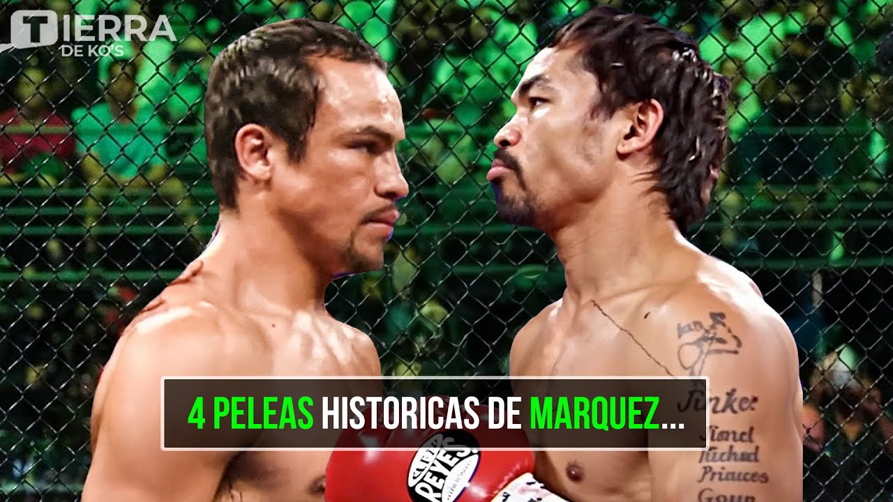 La Saga de Boxeo M&aacute;s Epica en la Historia del Boxeo - 4 Peleas Marquez vs Pacquiao - Completas