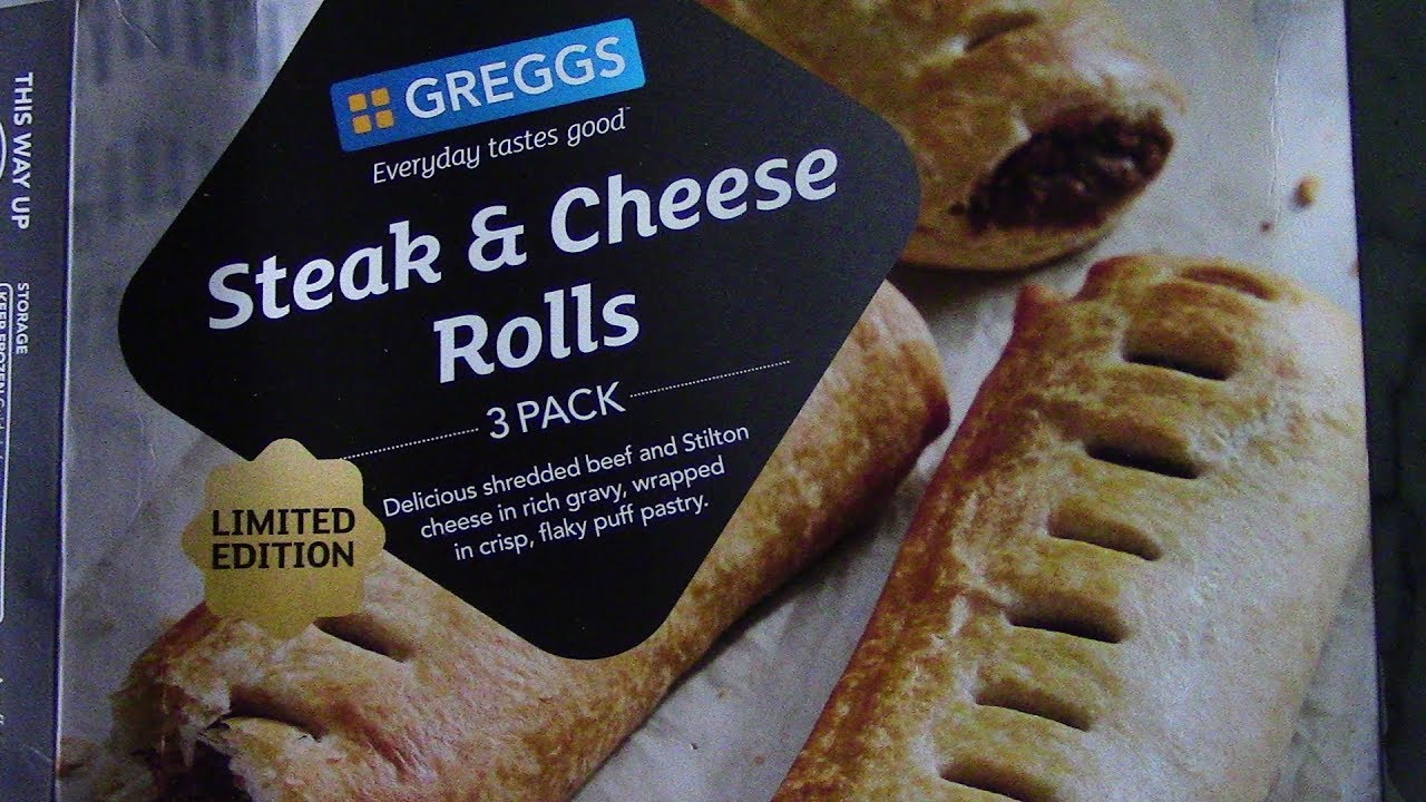 Greggs Steak & Cheese Rolls REVIEW