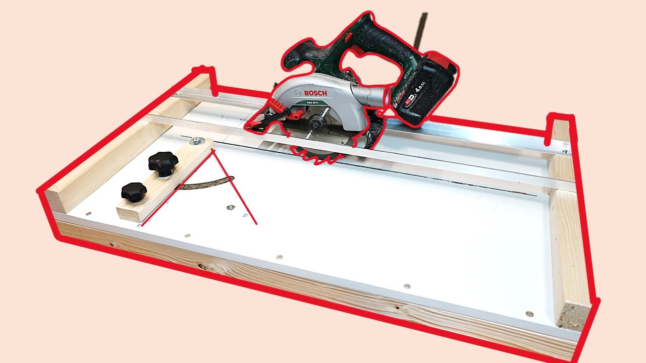 Führungsschiene Handkreissäge einfach selber bauen | Circular Saw Projekt