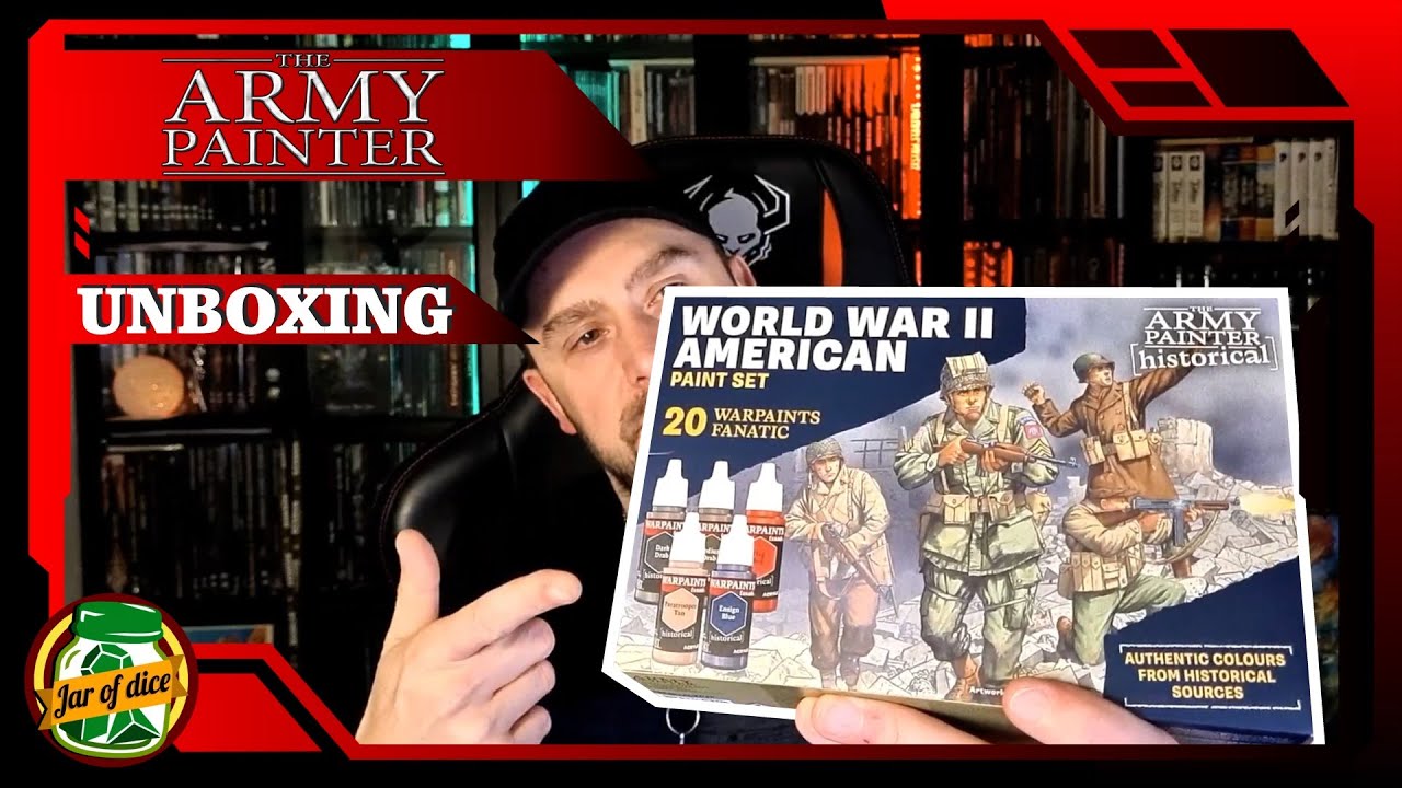 Unboxing: The Army Painter Historical - World War II - American Paint Set