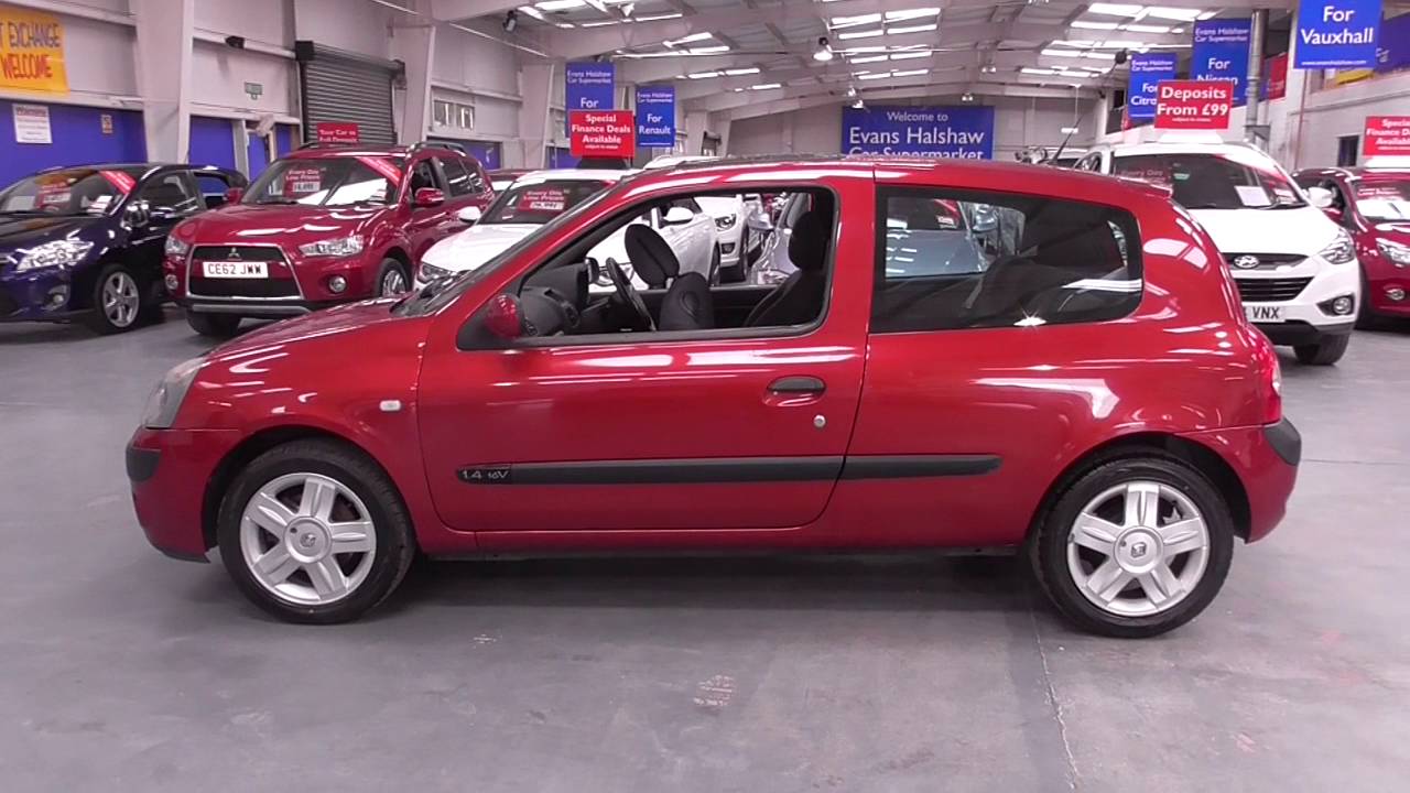 Renault CLIO 1.4 16V Dynamique 3dr U24736