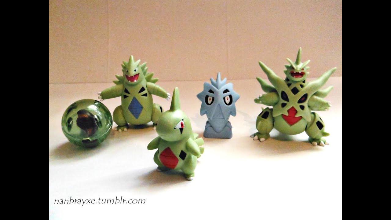 Review/Unboxing: Figuras Pokémon Tomy - Moncollé Mega Evolution Pack: Tyranitar en Español