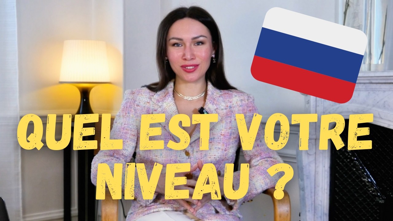 🎁 Choisir votre niveau des Cours quotidiens de russe