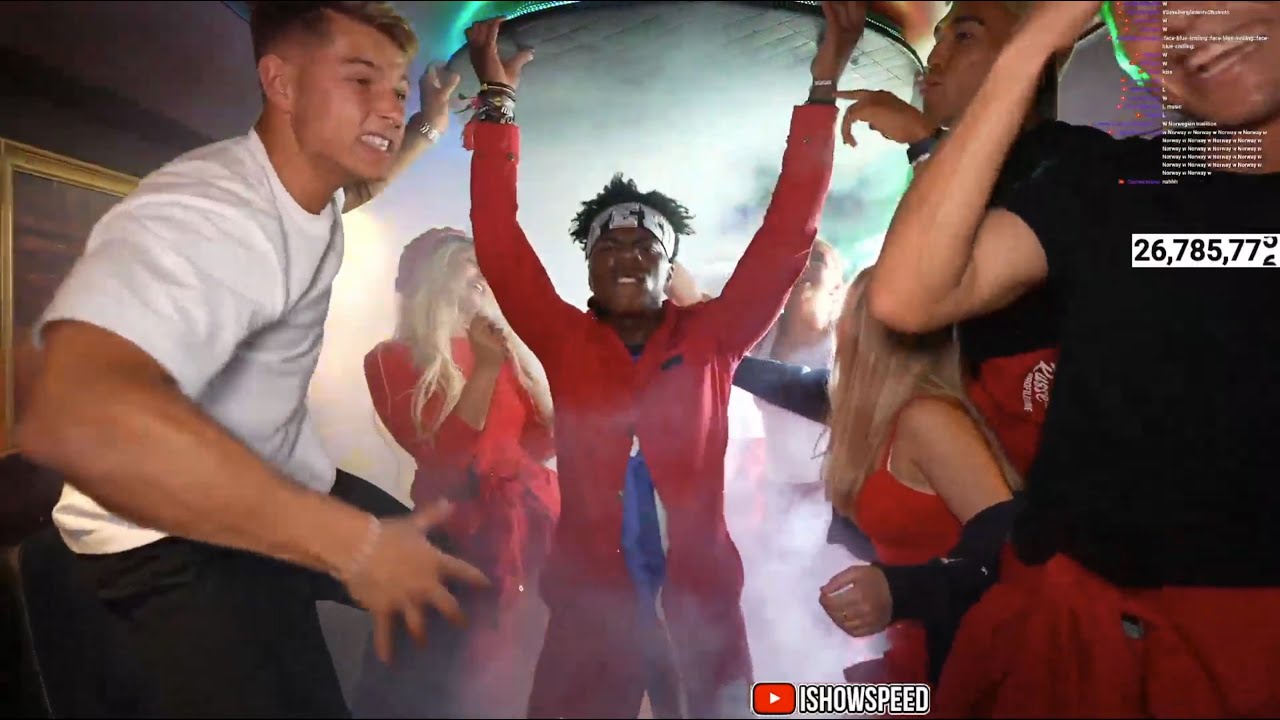IShowSpeed goes on a Norwegian Russebuss (Party Bus)