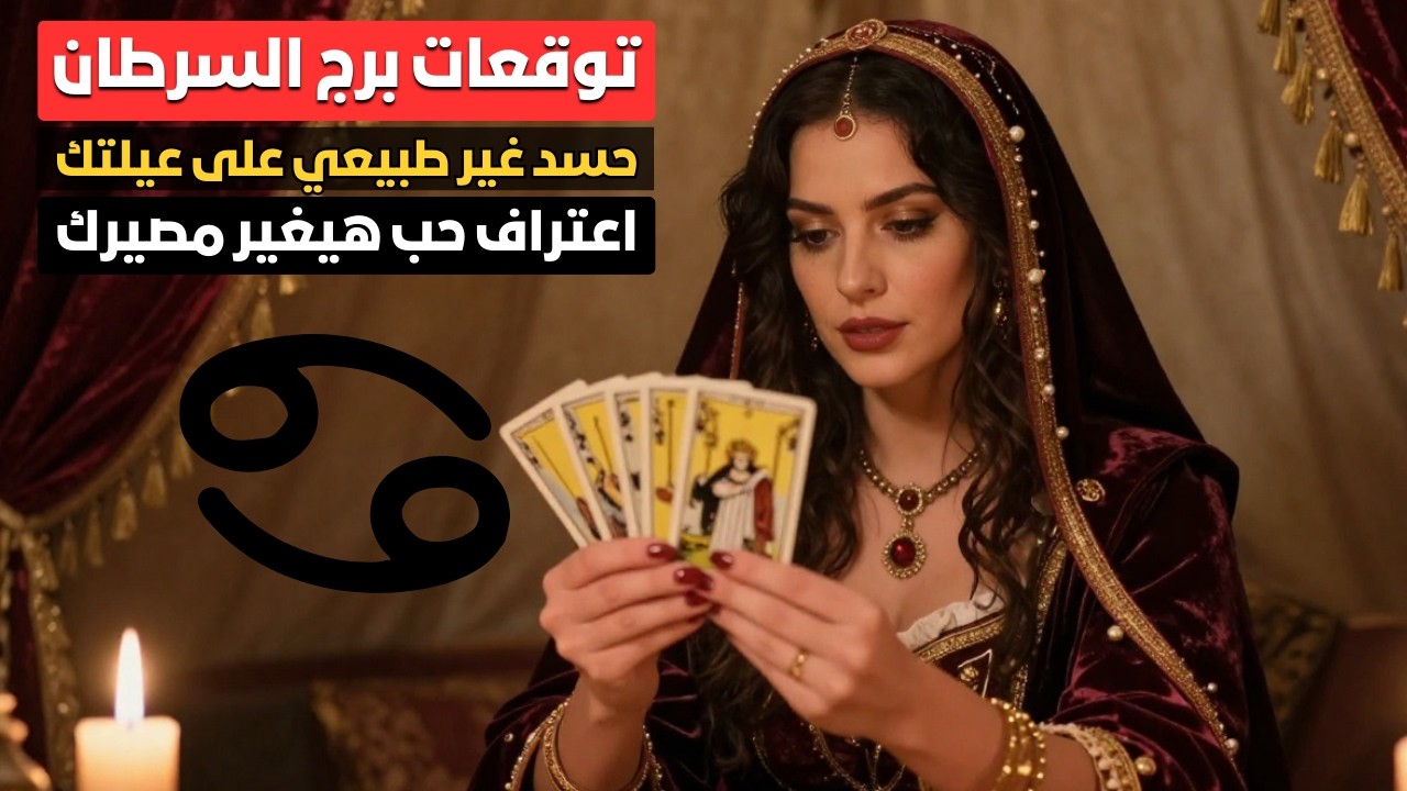 توقعات برج السرطان 🦀 شخص من الماضي راجع يقلب حياتك 🔥 انهيار داخلي وصمت غامض ⚡