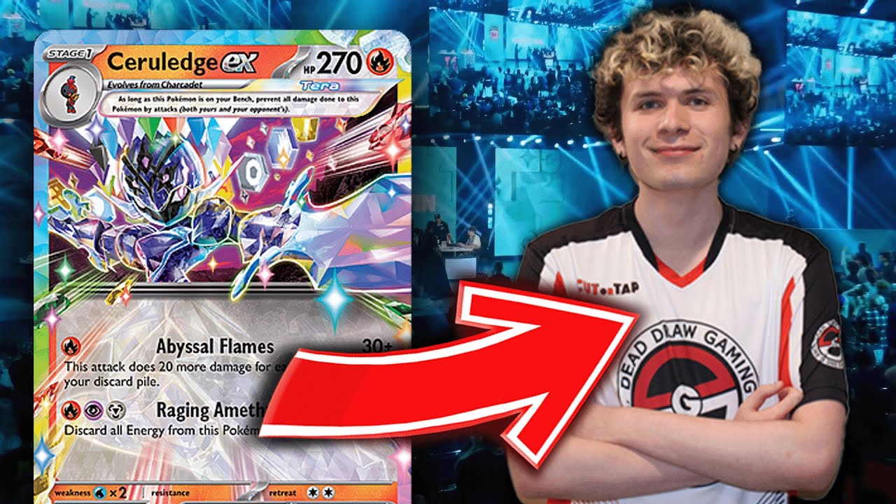Ceruledge ex deck is BROKEN in Surging Sparks! (Pokemon TCG Live)