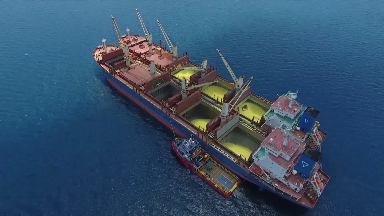 Megatugs Salvage of the bulk carrier St Gregory