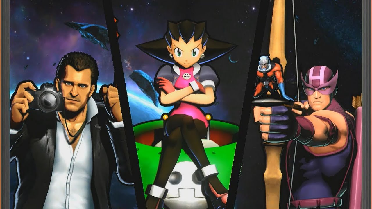 Ultimate Marvel VS Capcom 3 Tron Bonne Frank West Hawkeye request