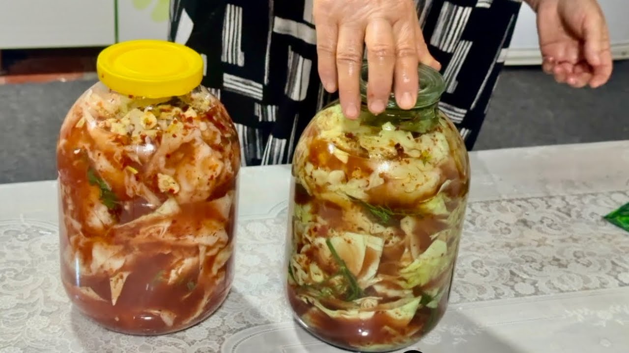 «Let's cook some pickled cabbage»