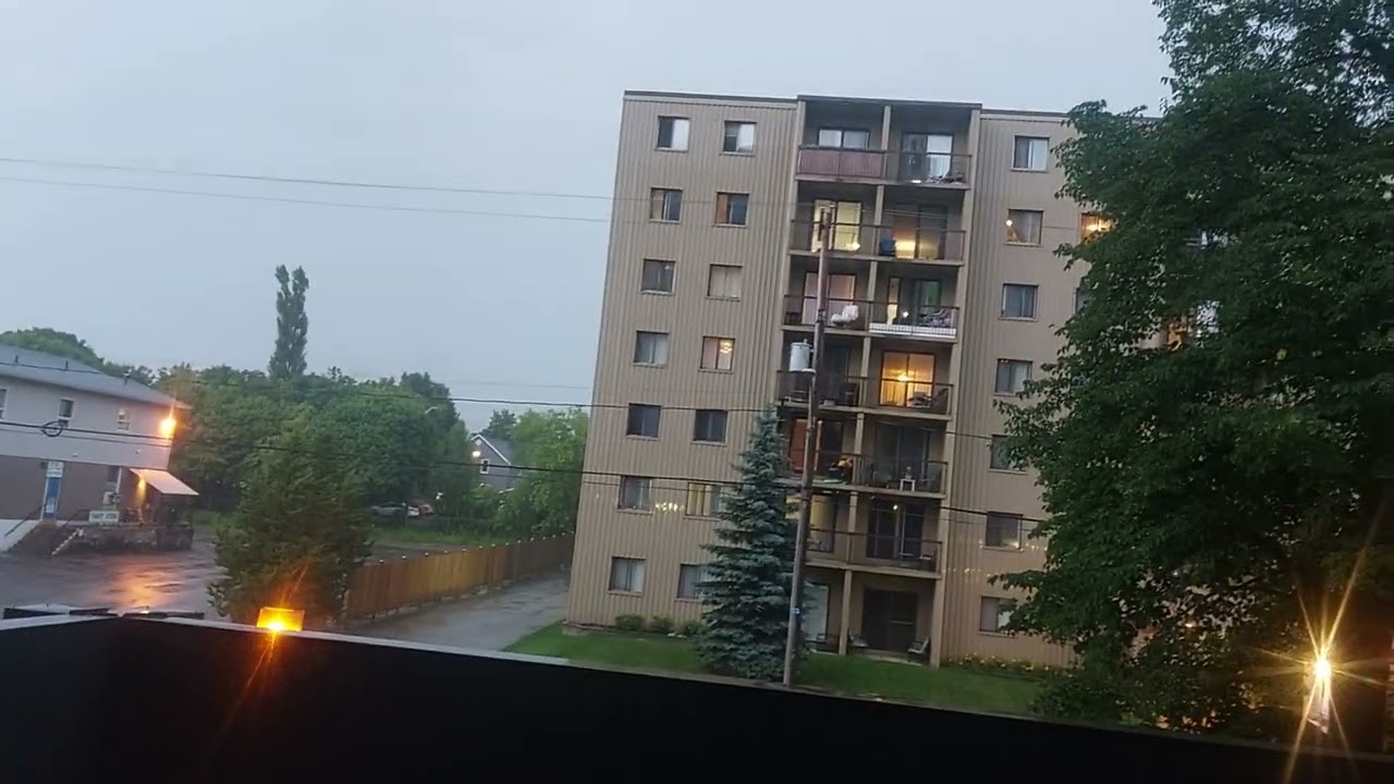 Severe Thunderstorm Sault Ste Marie Ontario 7-10-2023