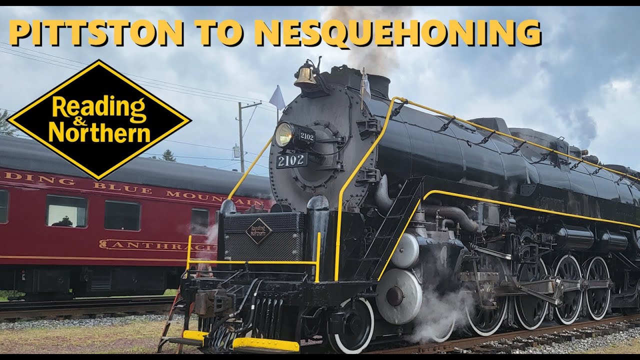 Reading & Northern 2102 | Iron Horse Rambles 2024 | Pittston to Nesquehoning