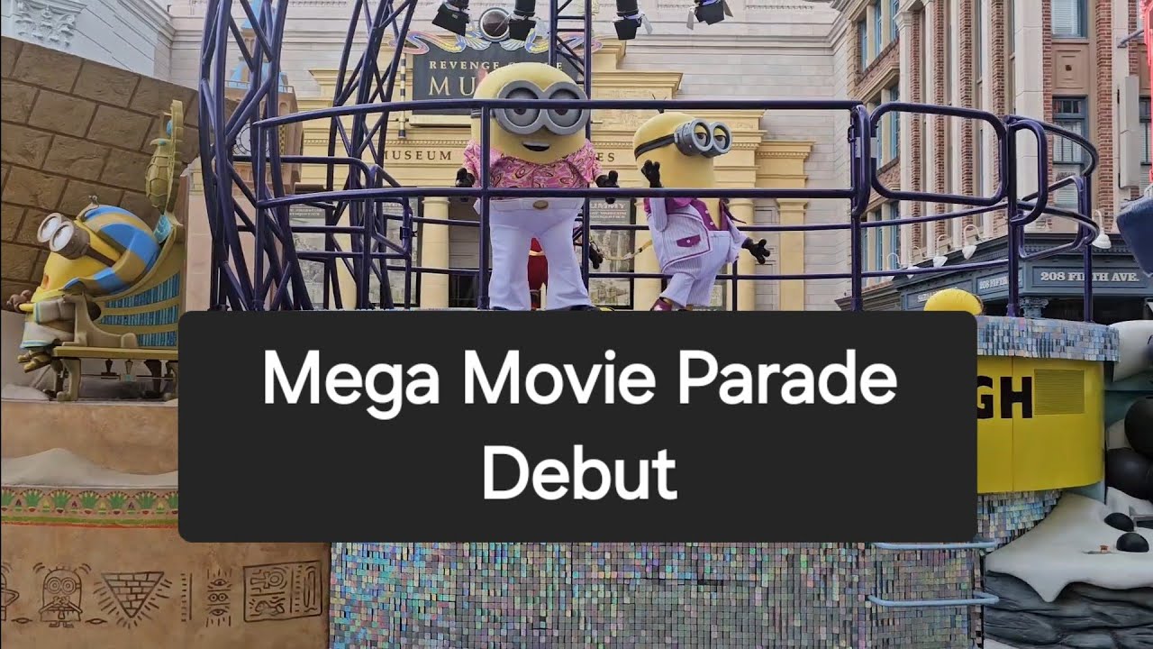 Mega Movie Parade - New Universal Orlando Parade