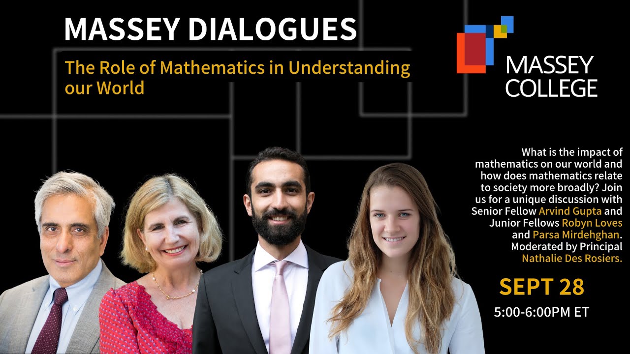 Massey Dialogues - The Role of Mathematics in Understanding Our World