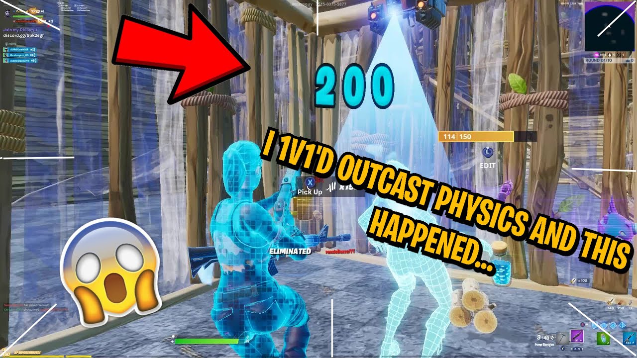 I 1v1 Outcast Physics and this what happened...