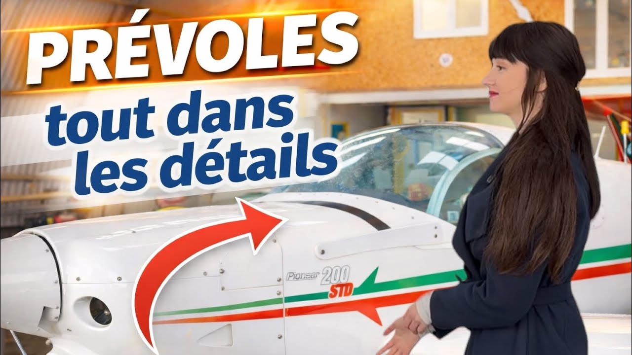Pré-vol , astuce et conseils pour futur pilote ou pilote expérimenté. Pionnier 200 ✈️