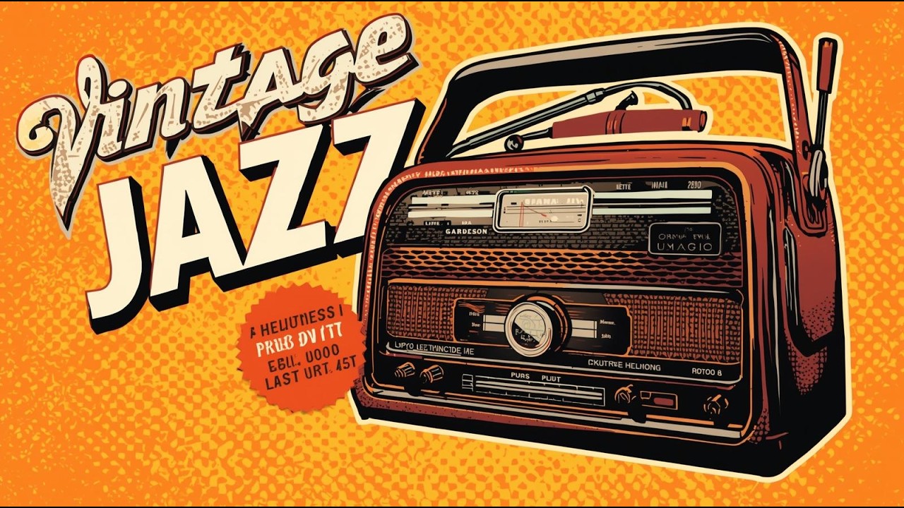 Vintage Radio Jazz: Relive the Golden Era of 1920s to 1950s Music