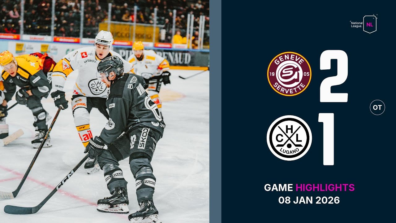 Gen&egrave;ve-Servette HC vs. HC Lugano - Game Highlights