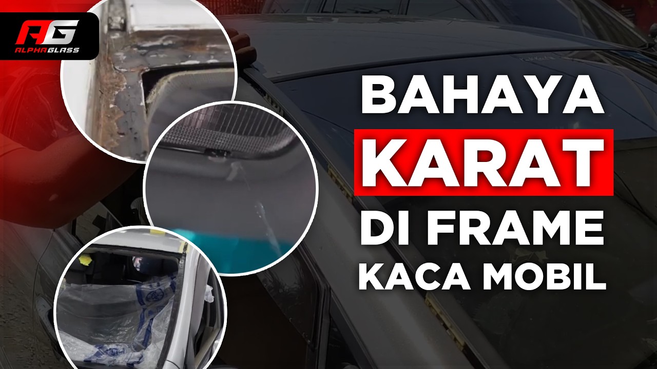 Bahaya Karat di Frame Kaca