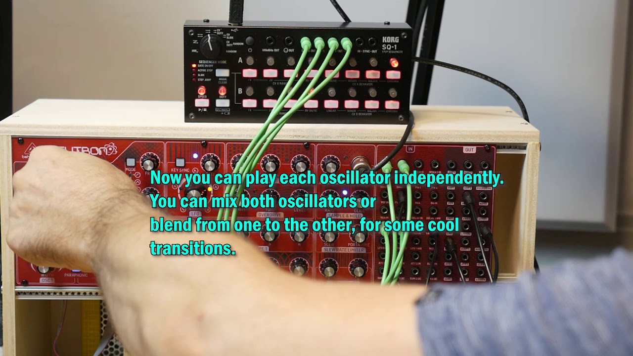 Behringer Neutron / Korg SQ-1 CV/Gate Tutorial