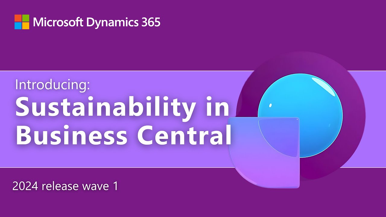Introducing: Sustainability in Business Central