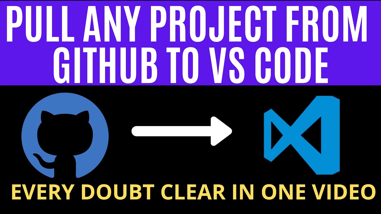 Как перенести проект из GitHub в код Visual Studio | Tech Projects
