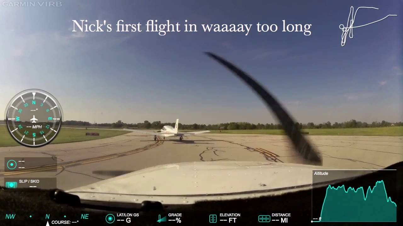 First flight in 11yrs pt1