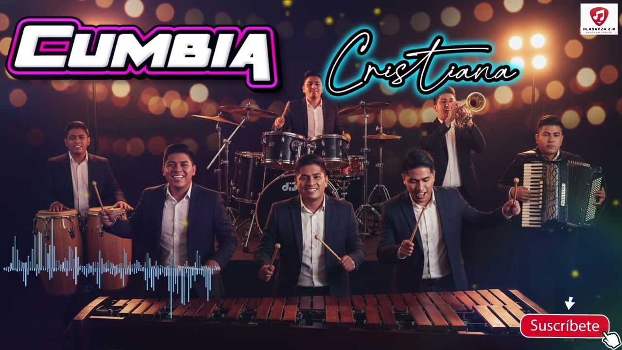 Cumbia Cristiana 2025 | Sentado en Su Trono | Música para estar feliz
