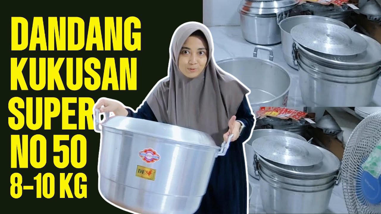 GO HONGKONG! Mbak yuni kenalan baru aku langsung order dandang kukusan besar no50 kapasitas 8-10kg