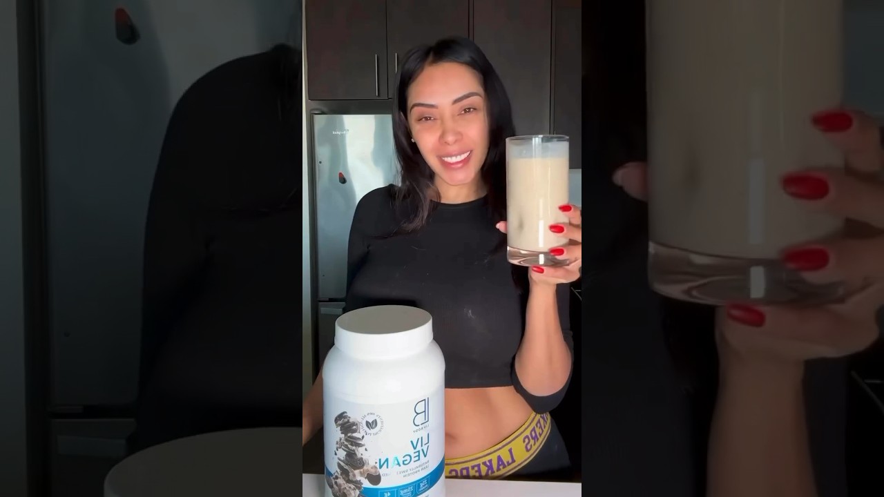 It&rsquo;s important to find the right supplements and LIV Body is 100% all natural. 🌱#highproteinvegan