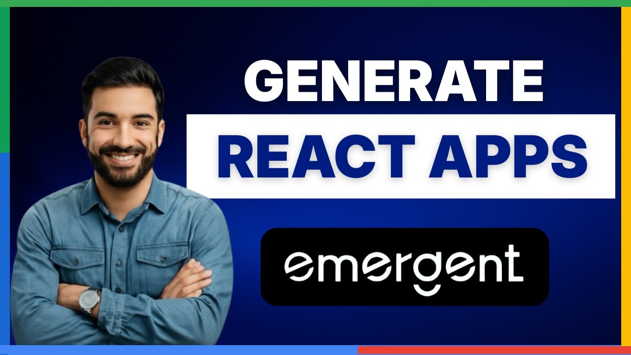 How to generate React apps with Emergent AI[FULL GUIDE]