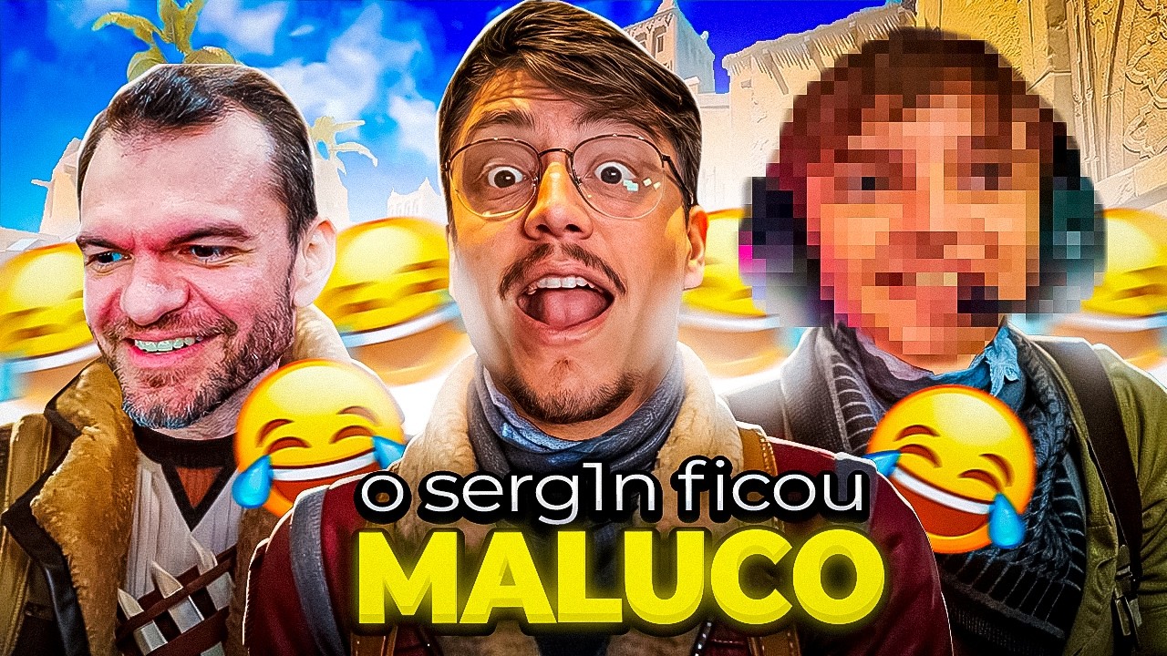 O SERG1N não tava NORMAL nessa PARTIDA KKK😂 (assim o titio wave fica doido)