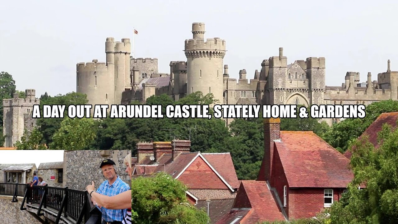Arundel Castle, Stately Home & Beautiful Gardens, West Sussex, UK -  A Day Out - July 2019
