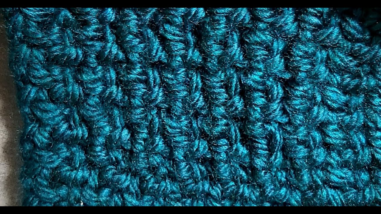 Autumn Haze Stitch Easy and Good for Blankets Hats Scarves and Shawls