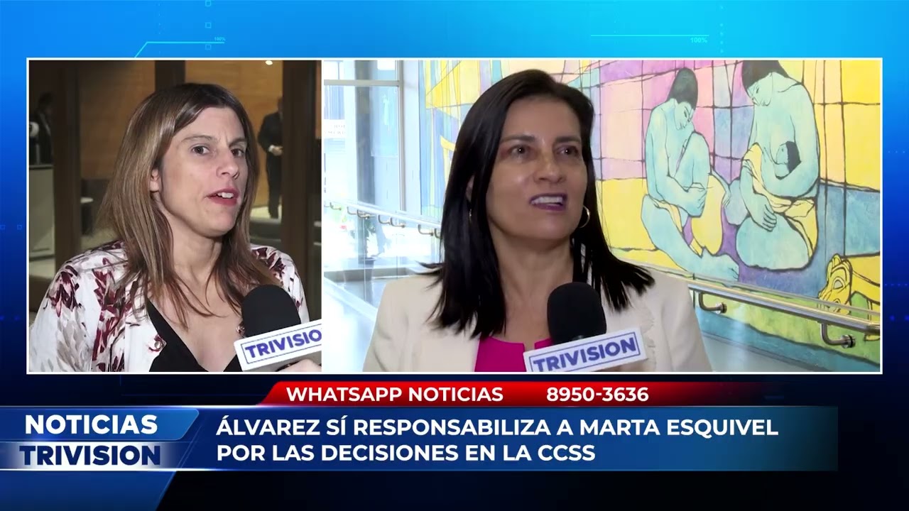 Andrea Álvarez sí responsabiliza a Marta Esquivel por decisiones en la CCSS
