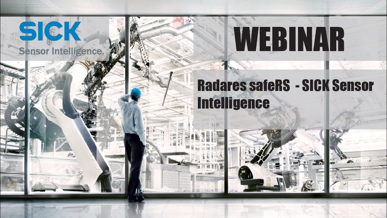 Webinar Radares safeRS  - SICK Sensor Intelligence