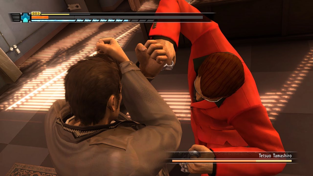 Taichi Suzuki vs Tamashiro Family (No Damage, Hard) - Yakuza 3 Remastered Mod